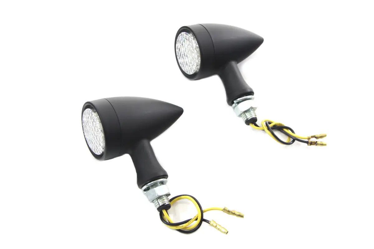 Wyatt Gatling LED Bullet Marker Lamp Set Black - Part L22-64B4BE by Wyatt Gatling