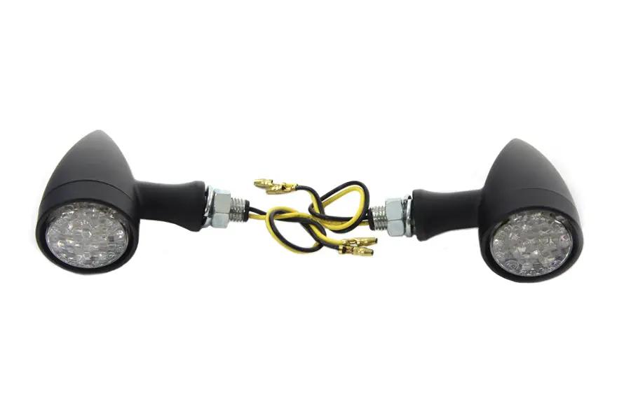 Wyatt Gatling LED Bullet Marker Lamp Set Black - Part L22-64B4BE by Wyatt Gatling