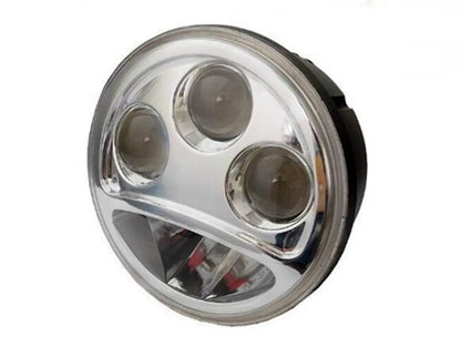 Wyatt Gatling 5-3/4 Inch LED Replacement Headlamp Unit - Fits Bullet Style Headlamps by Wyatt Gatling