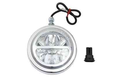 Wyatt Gatling 4-1/2 Inch LED Spotlamp for Harley Davidson FL - Model L21-6105LED by Wyatt Gatling
