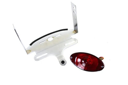 V-Twin Chrome Tail Lamp Assembly for Harley Davidson FXST (2003-2012) by V-Twin