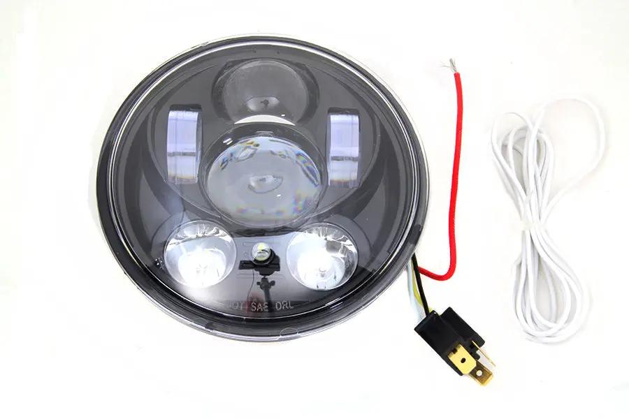 Wyatt Gatling 67700145 5-3/4 inch Daylight Projector LED Headlamp for Harley Davidson VRSCD & VRSCDX by Wyatt Gatling