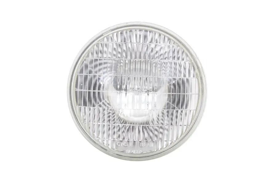Wyatt Gatling 33-1030 7 Inch 6 Volt Replica Cycle Beam Bulb for Harley Davidson FLH (1949-1955) by Wyatt Gatling