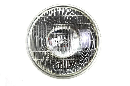 Wyatt Gatling 7 Inch Replica Cycle Beam Headlamp for Harley Davidson FLH (1950s Models) by Wyatt Gatling