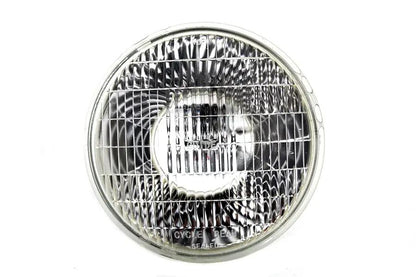 Wyatt Gatling 7 Inch Replica Cycle Beam Headlamp for Harley Davidson FLH (1950s Models) by Wyatt Gatling