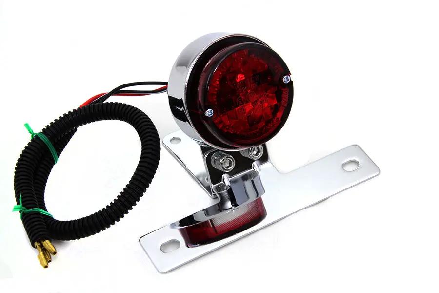Wyatt Gatling ST80082 Round Tail Lamp with 12 Volt Bulb by Wyatt Gatling