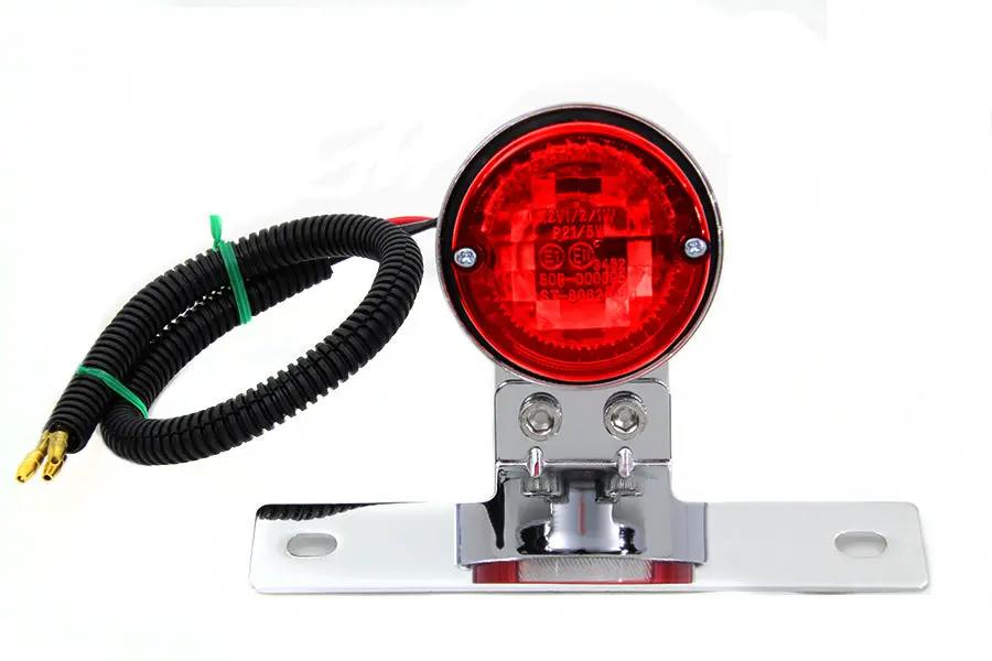Wyatt Gatling ST80082 Round Tail Lamp with 12 Volt Bulb by Wyatt Gatling
