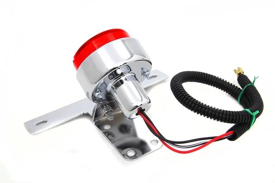 Wyatt Gatling ST80082 Round Tail Lamp with 12 Volt Bulb by Wyatt Gatling