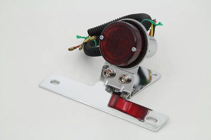 Wyatt Gatling 1 Inch Round Tail Lamp with 12 Volt Bulb by Wyatt Gatling
