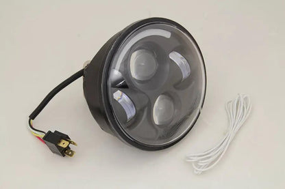 Wyatt Gatling 5-3/4 inch LED Headlamp Unit for Harley Davidson XL by Wyatt Gatling