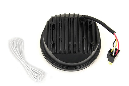 Wyatt Gatling 5-3/4 inch LED Headlamp Unit for Harley Davidson XL by Wyatt Gatling