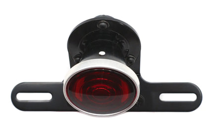 Wyatt Gatling Black 2 Inch Round Tail Lamp – Vintage Style, ECE Approved by Wyatt Gatling