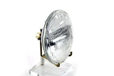 Wyatt Gatling 5-3/4 Inch 6 Volt Beck Sealed Beam Headlamp Bulb for Harley Davidson XL by Wyatt Gatling