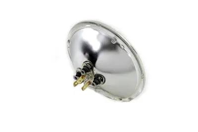 Wyatt Gatling 5-3/4 Inch 6 Volt Beck Sealed Beam Headlamp Bulb for Harley Davidson XL by Wyatt Gatling