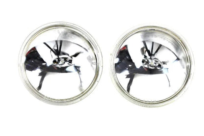 Wyatt Gatling Clear 4-1/2 Inch 12 Volt Sealed Beam Spotlamp Bulb Set - Model 77180 by Wyatt Gatling