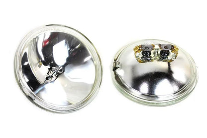 Wyatt Gatling Clear 4-1/2 Inch 12 Volt Sealed Beam Spotlamp Bulb Set - Model 77180 by Wyatt Gatling