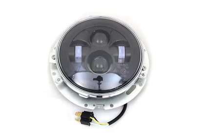 Wyatt Gatling 7 Inch LED Headlamp Assembly for Harley Davidson FLT Models by Wyatt Gatling
