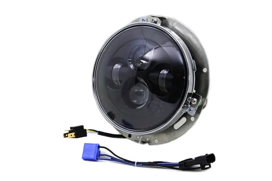 Wyatt Gatling 7 Inch LED Headlamp Assembly for Harley Davidson FLT Models by Wyatt Gatling