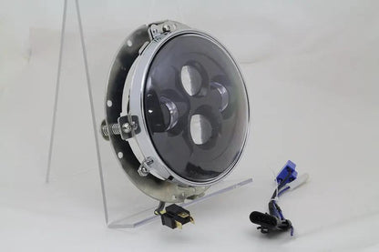 Wyatt Gatling 7 Inch LED Headlamp Assembly for Harley Davidson FLT Models by Wyatt Gatling