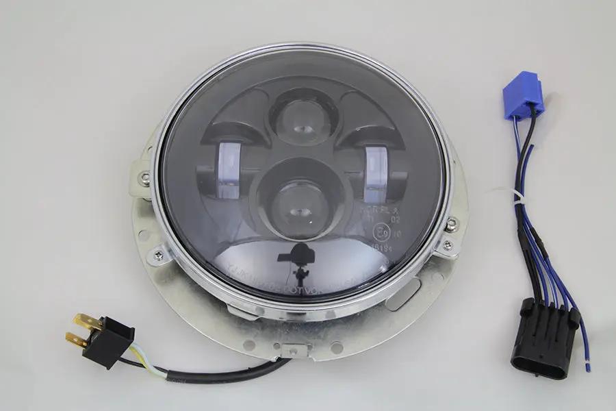 Wyatt Gatling 7 Inch LED Headlamp Assembly for Harley Davidson FLT Models by Wyatt Gatling