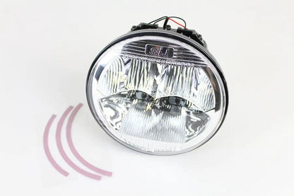 Wyatt Gatling 7 Inch LED Headlamp Unit with Built-in H4 Plug, Part #161710 by Wyatt Gatling
