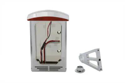 Wyatt Gatling Vertical Tail Lamp Kit with Accent Light for Harley Davidson FLST (Part 76891) by Wyatt Gatling