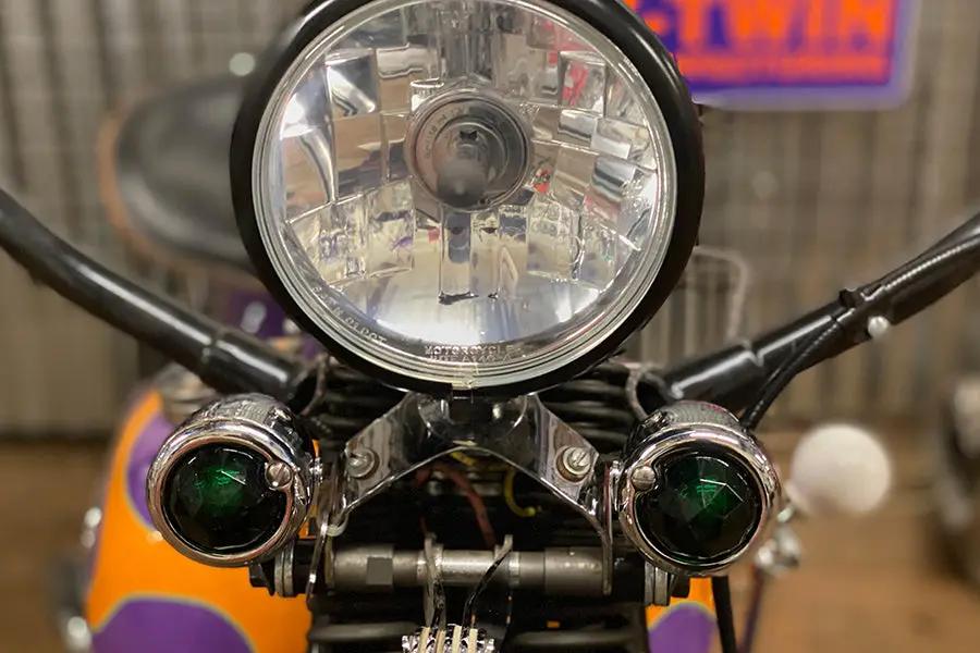 Wyatt Gatling 33-1141 Faceted Green Tail Lamp Lens Set for Harley Davidson FL by Wyatt Gatling