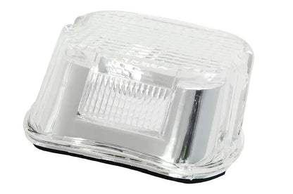 Wyatt Gatling 12-0402CC Tail Lamp Lens Laydown Style Clear for Harley Davidson FLT by Wyatt Gatling
