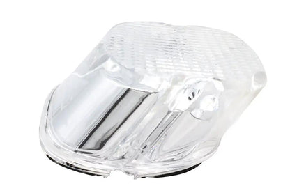 Wyatt Gatling 12-0402DC Clear Laydown Style Tail Lamp Lens for Harley Davidson FLT by Wyatt Gatling