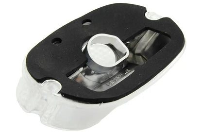 Wyatt Gatling 12-0402DC Clear Laydown Style Tail Lamp Lens for Harley Davidson FLT by Wyatt Gatling