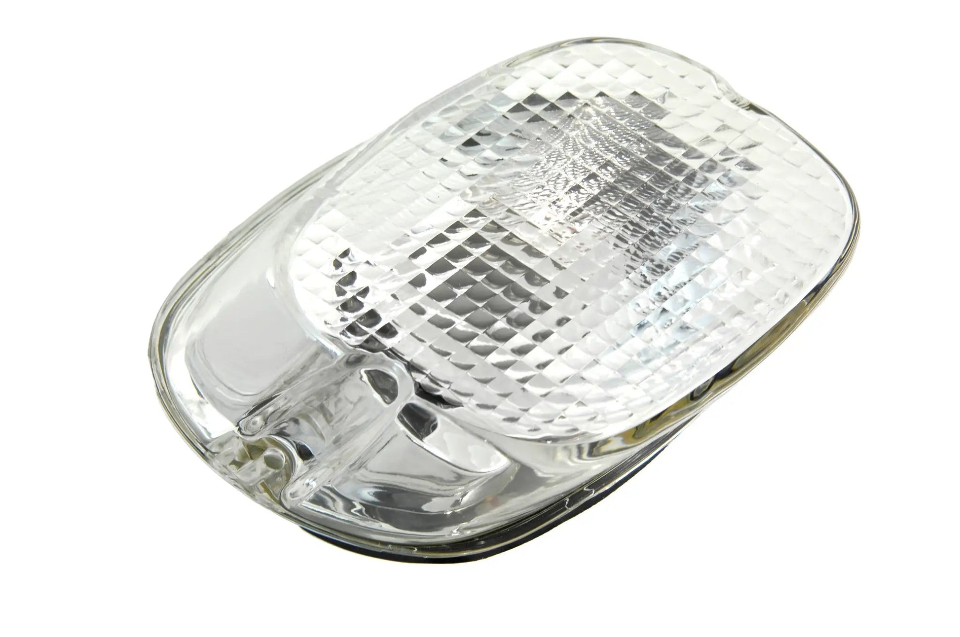 Wyatt Gatling 12-0411CC Tail Lamp Lens Laydown Style Clear for Harley Davidson FLT by Wyatt Gatling