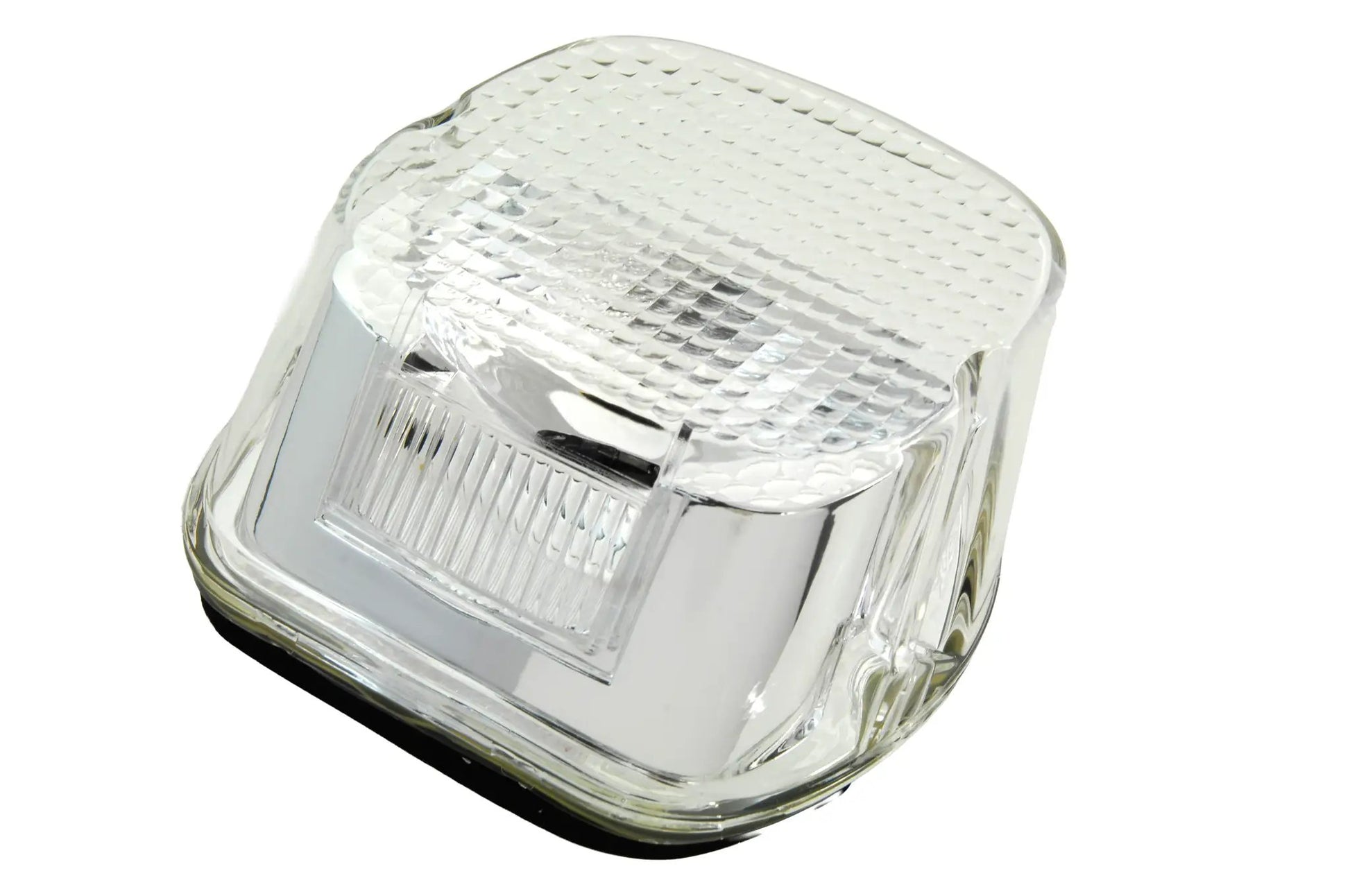 Wyatt Gatling 12-0411CC Tail Lamp Lens Laydown Style Clear for Harley Davidson FLT by Wyatt Gatling