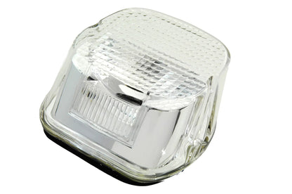 Wyatt Gatling 12-0411CC Tail Lamp Lens Laydown Style Clear for Harley Davidson FLT by Wyatt Gatling