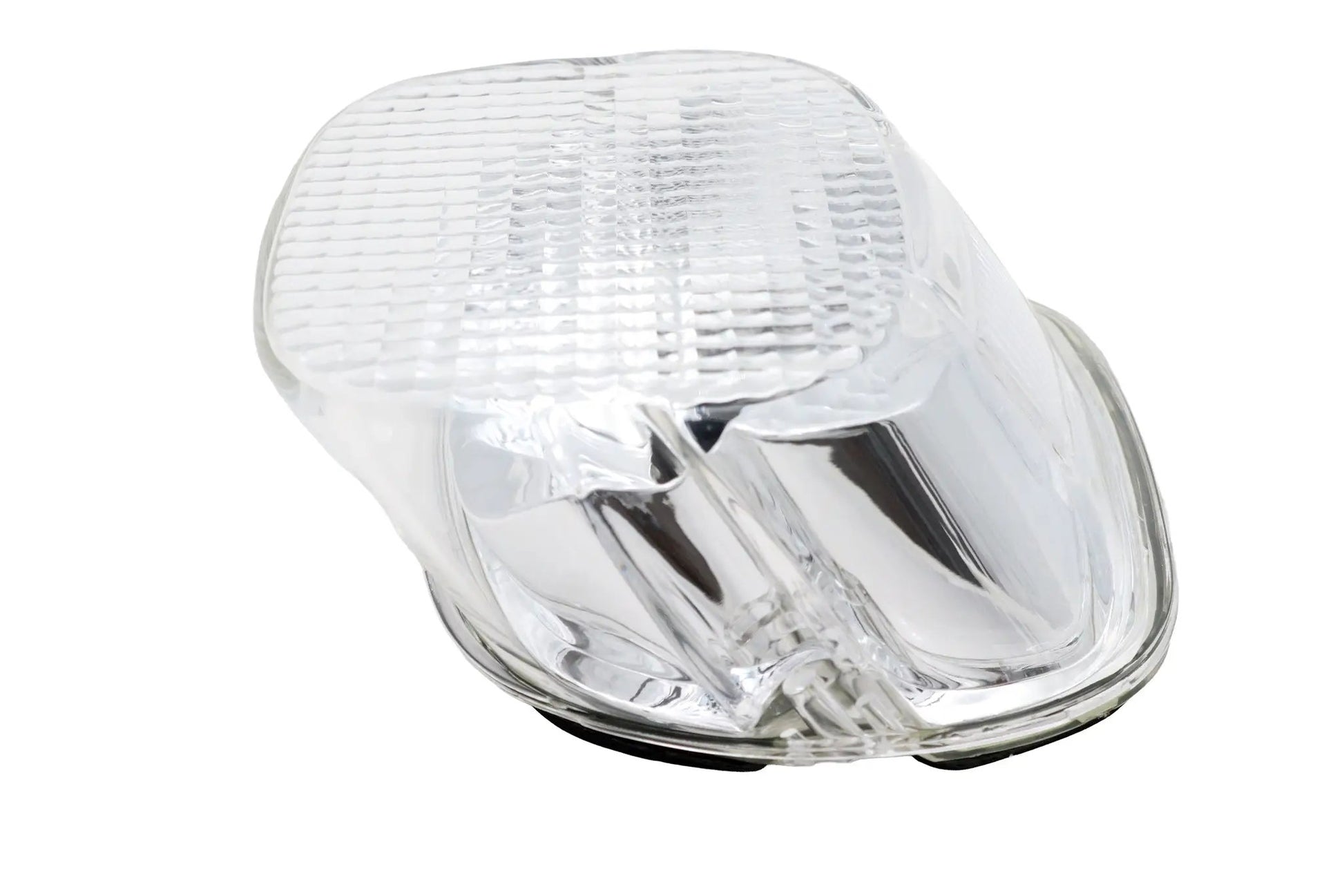 Wyatt Gatling 12-0411CC Tail Lamp Lens Laydown Style Clear for Harley Davidson FLT by Wyatt Gatling