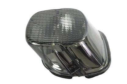 Wyatt Gatling 12-0411MD Smoked Laydown Style Tail Lamp Lens for Harley Davidson FLT by Wyatt Gatling
