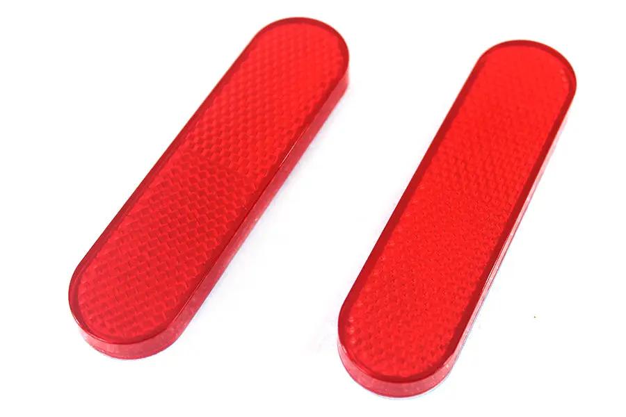 Wyatt Gatling Red Reflector Set with Adhesive Back for Custom Applications by Wyatt Gatling