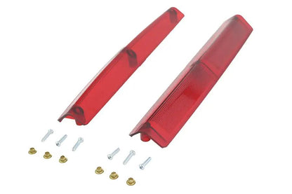 Wyatt Gatling Tour Pak Red Side Marker Lamp Lens Set for Harley Davidson FLHTC by Wyatt Gatling