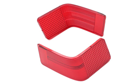 Wyatt Gatling Tour Pak Red Tail Lamp Lens Set for Harley Davidson FLHTC (Part #302202) by Wyatt Gatling