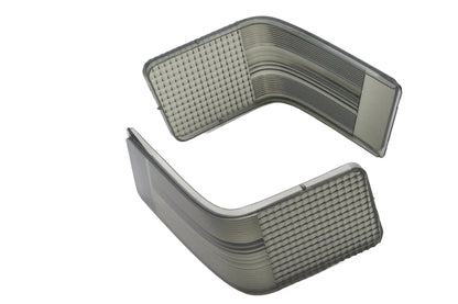 Wyatt Gatling Part 302203 Tour-Pak Smoked Tail Lamp Lens Set for Harley Davidson FLHTC (1989-1998) by Wyatt Gatling