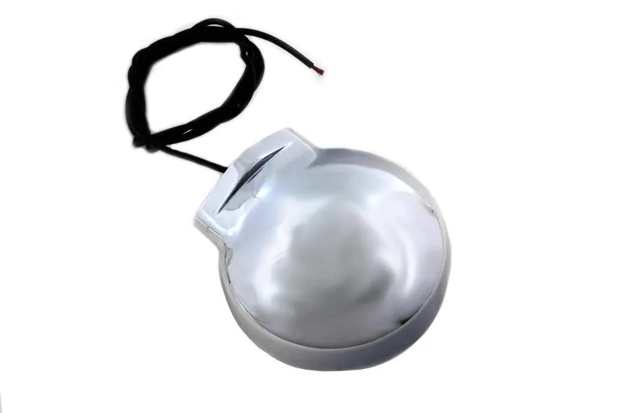 Wyatt Gatling 12-6029DRA Chrome Turn Signal for Harley Davidson FL - Front and Rear with Red Lens by Wyatt Gatling