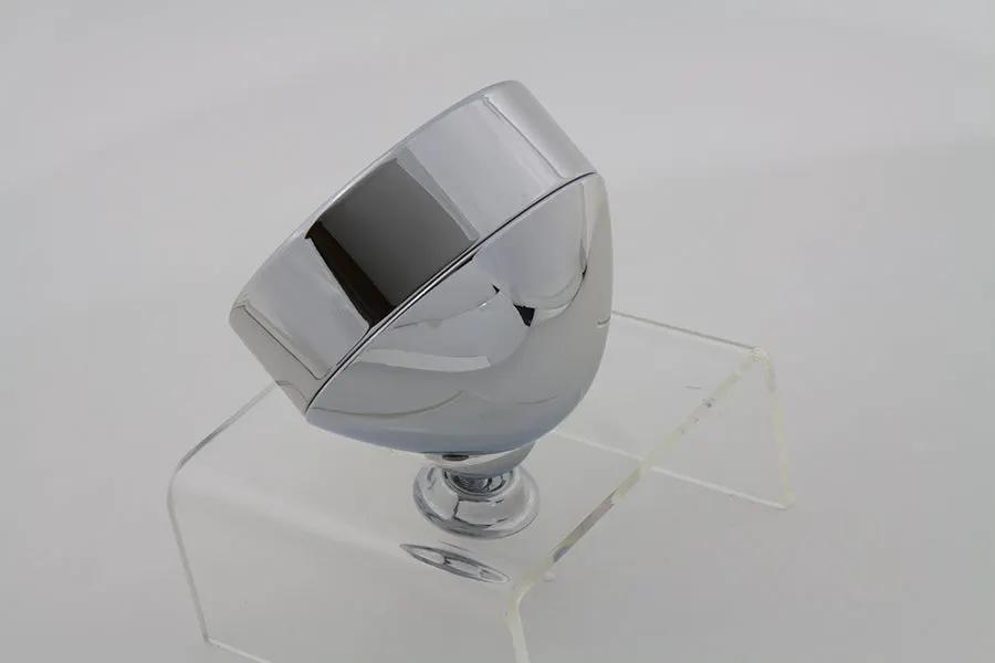 Wyatt Gatling Chrome 4 Inch Spotlamp with H-3 Bulb Inset Type – DOT and ECE Approved by Wyatt Gatling