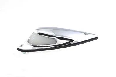 Wyatt Gatling Replica Front Fender Lamp with Glass Lens for Harley Davidson (12 Volt) by Wyatt Gatling