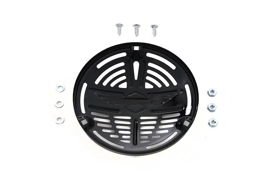 Wyatt Gatling Black Wing Horn Cover for Harley Davidson Vintage Models by Wyatt Gatling