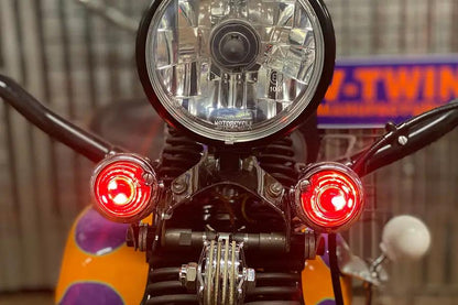 Wyatt Gatling Replica Guide Bullet Marker Lamp Set for Harley Davidson FL Models by Wyatt Gatling