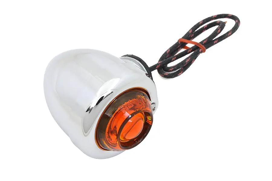 Wyatt Gatling Replica Guide Bullet Marker Lamp DH-49 for Harley Davidson FL (1941-1950) by Wyatt Gatling