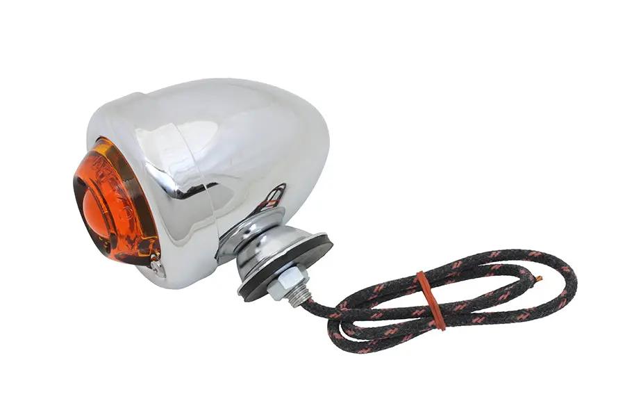 Wyatt Gatling Replica Guide Bullet Marker Lamp DH-49 for Harley Davidson FL (1941-1950) by Wyatt Gatling