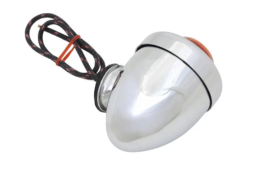 Wyatt Gatling Replica Guide Bullet Marker Lamp DH-49 for Harley Davidson FL (1941-1950) by Wyatt Gatling