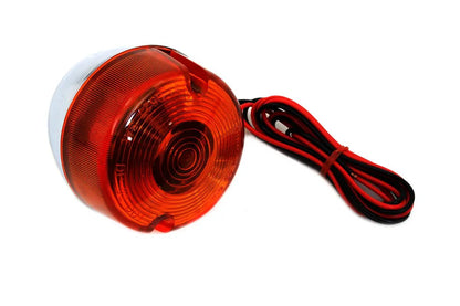 Wyatt Gatling Dual Filament Chrome Turn Signal Assembly for Harley Davidson XL (Right or Left) by Wyatt Gatling
