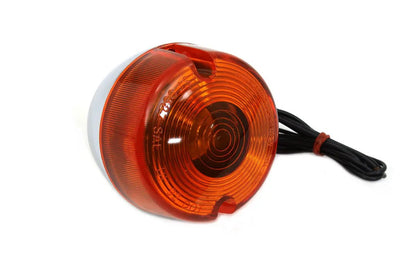 Wyatt Gatling Chrome Turn Signal Assembly for Harley Davidson XL - Front Right or Left by Wyatt Gatling