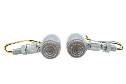 Wyatt Gatling L22-6689SCLED Mini LED Bullet Clear Lens Marker Lamp Set with Amber LEDs by Wyatt Gatling